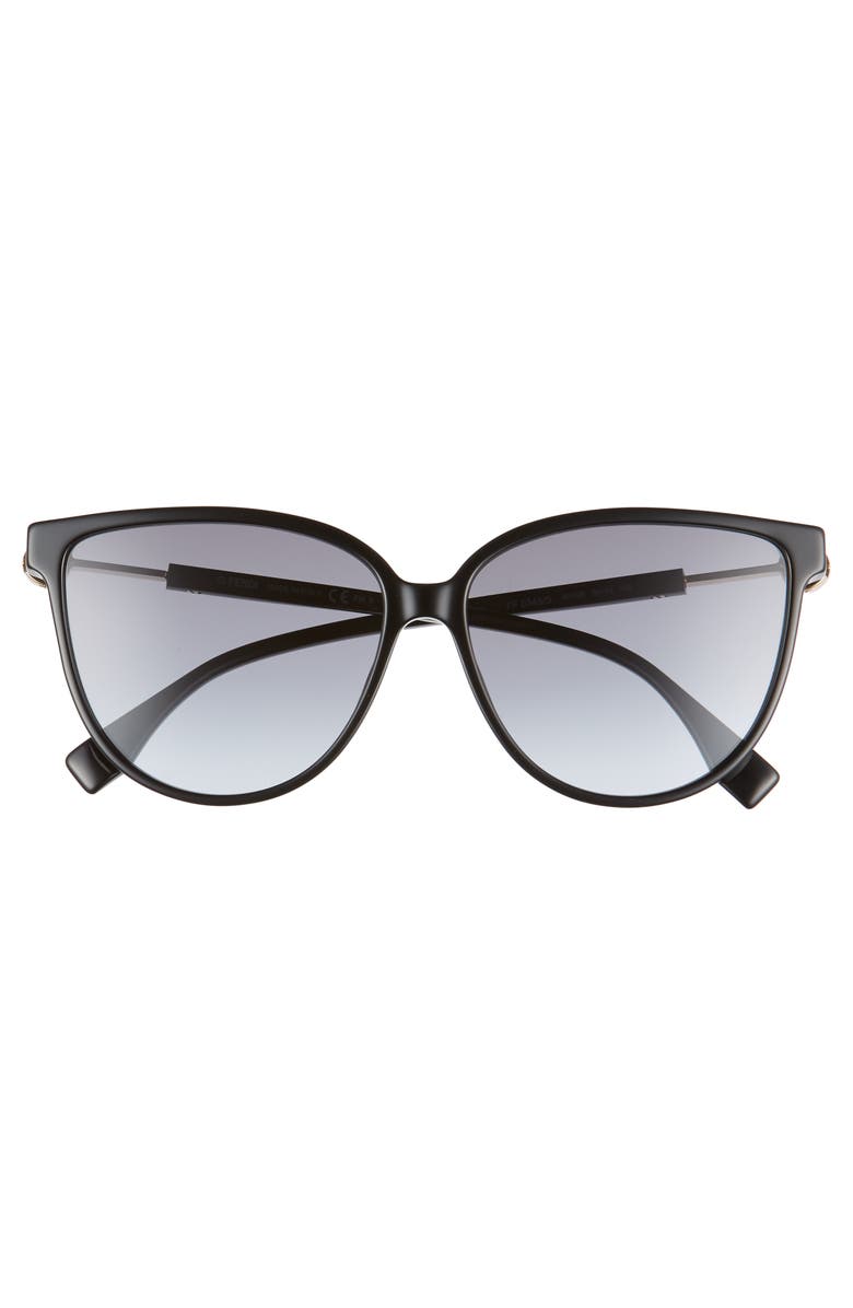 Fendi 59mm Cat Eye Sunglasses, Alternate, color, 