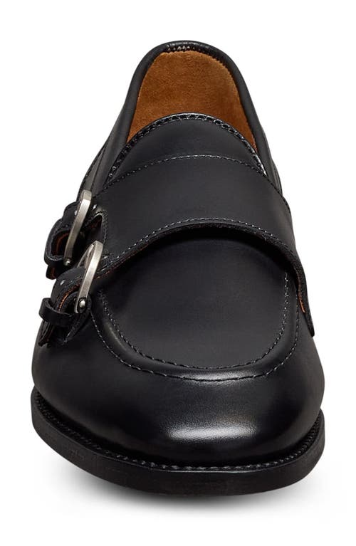Allen Edmonds Randolph Monk Strap Shoe In Black
