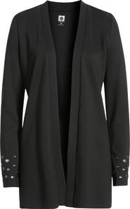 Anne Klein Grommet Detail Open Cardigan