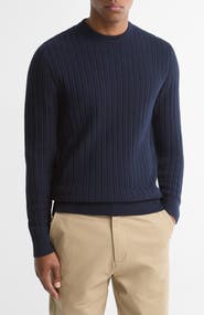 Barbour Herringbone Knit Crewneck Sweater