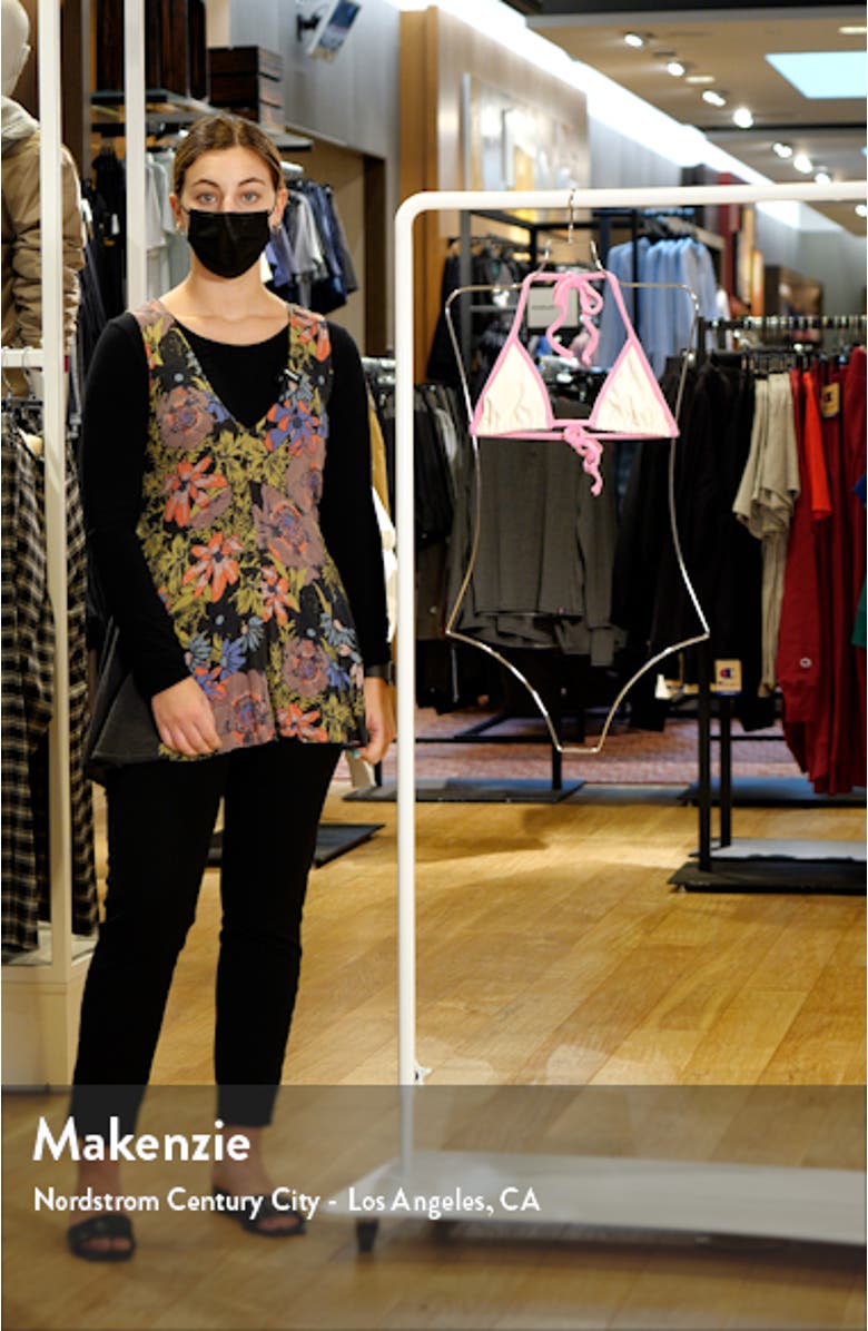 x Gigi Hadid Tia Terry Cloth Bikini Top, sales video thumbnail