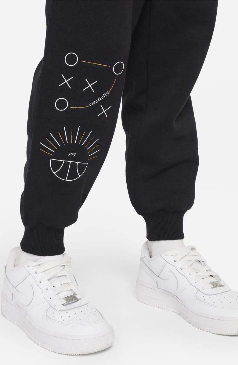 Nike Kids' Fleece Basketball Joggers, Alternate, color,