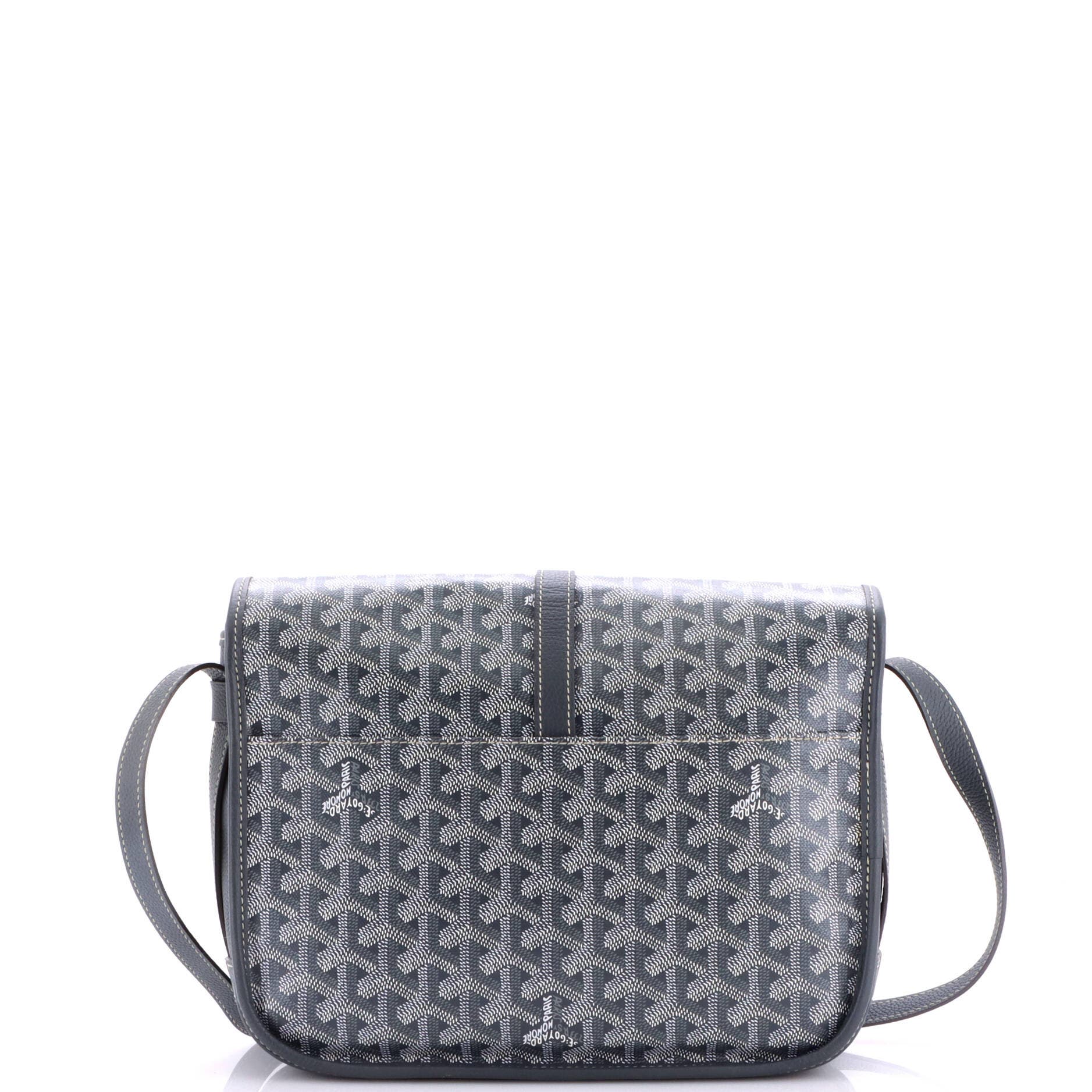 Belvedere II Messenger Bag Coated Canvas MM, Alternate, color, Grey