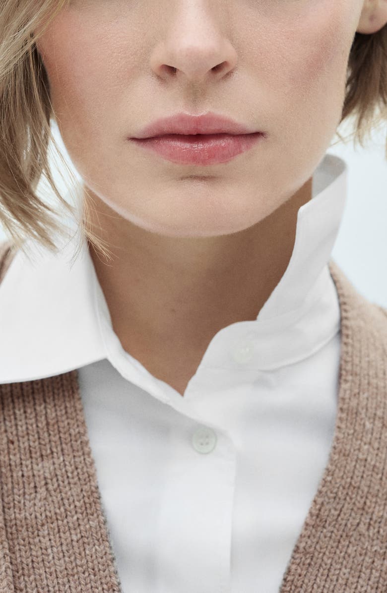 MANGO Oversize V-Neck Cardigan, Alternate, color,