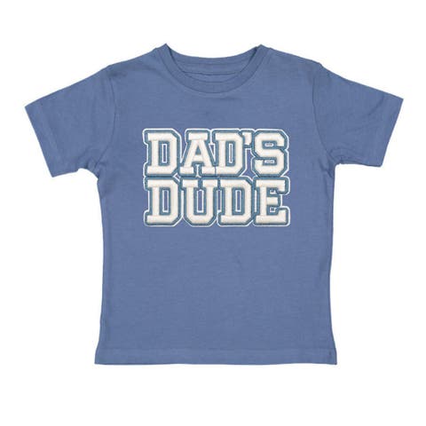 Dad's Dude Patch Short Sleeve T-Shirt (Baby, Toddler, Little Kid & Big Kid)
