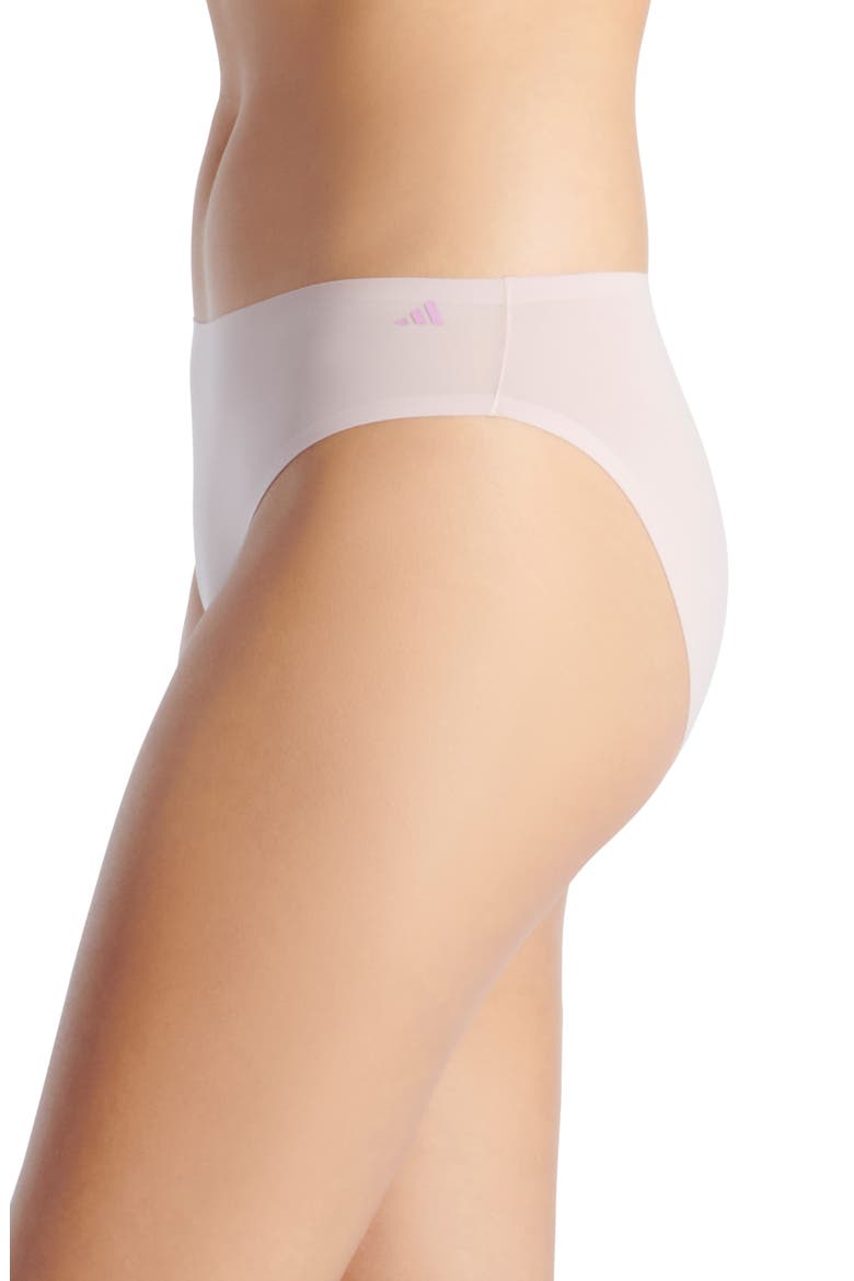 Set of 3 Bikini Briefs, Alternate, color, BLACK/ TAN ALMOND/ PINK