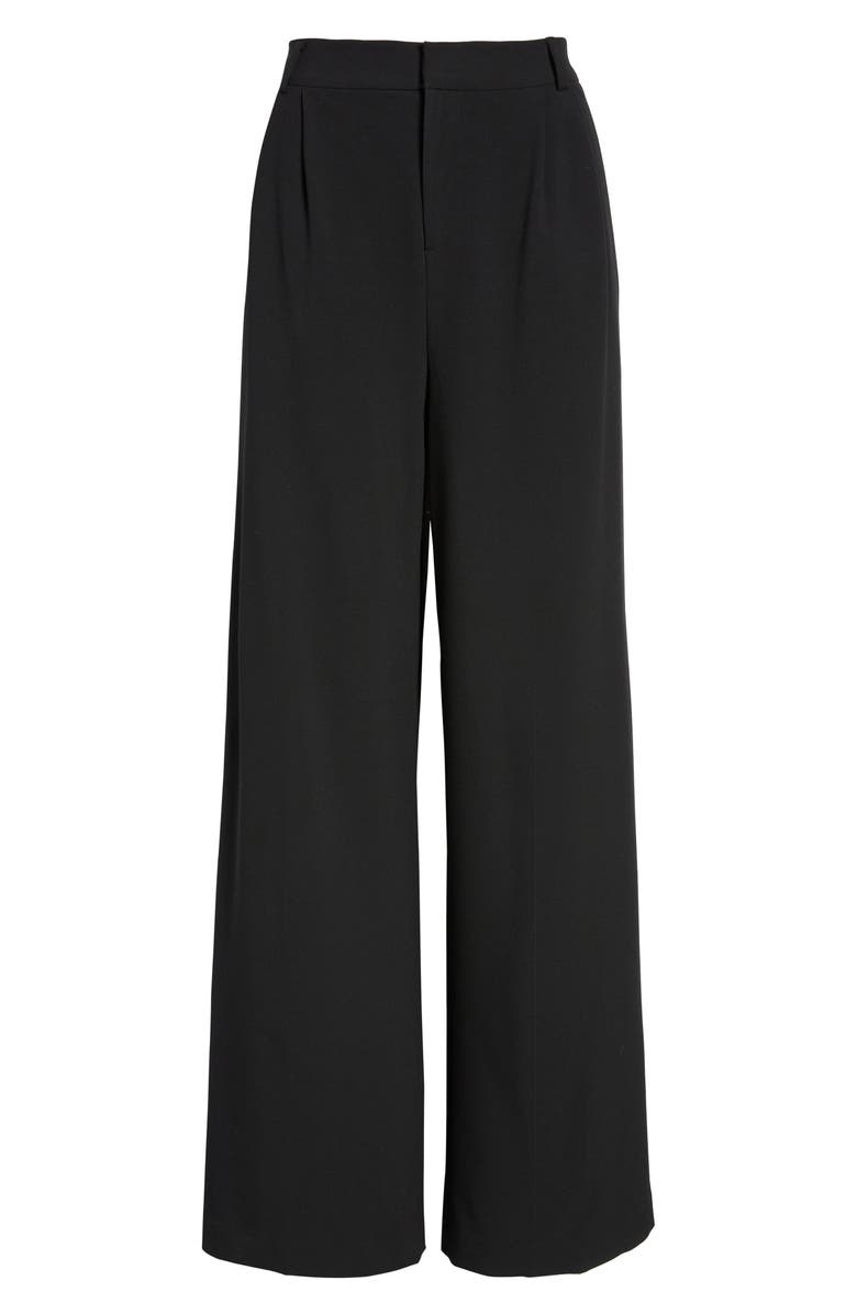 Open Edit Relaxed Waist Wide Leg Trousers, Alternate, color,