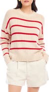 FIFTEEN TWENTY Luca Stripe Crewneck Sweater