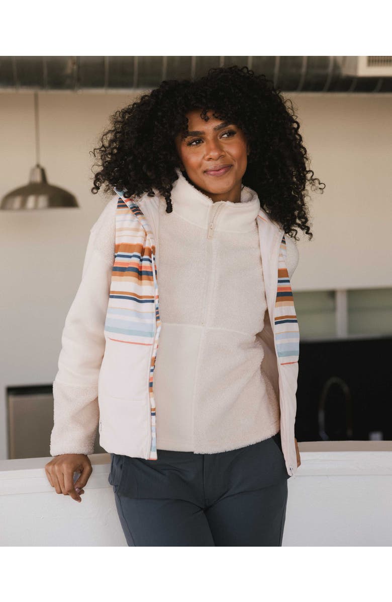 Nani Trails Vest, Alternate, color, Cascade Stripe