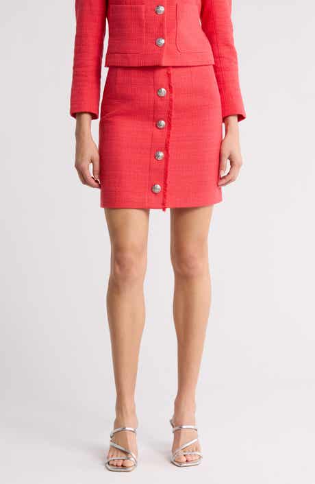 Veronica Beard Melia Tweed Miniskirt