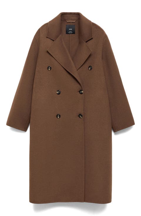 Handmade Oversize Wool Blend Coat