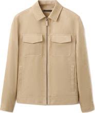 MANGO Faux Suede Jacket
