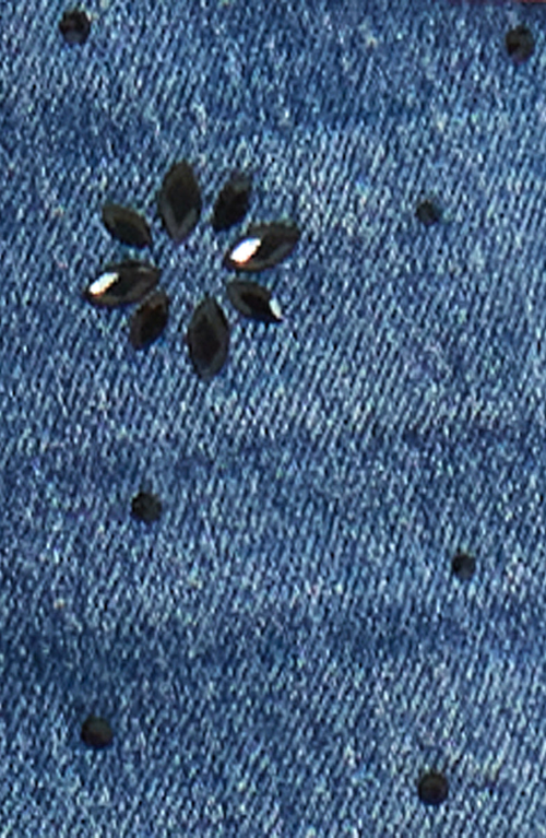 Kancan Renata High Rise Straight Jeans In Blue