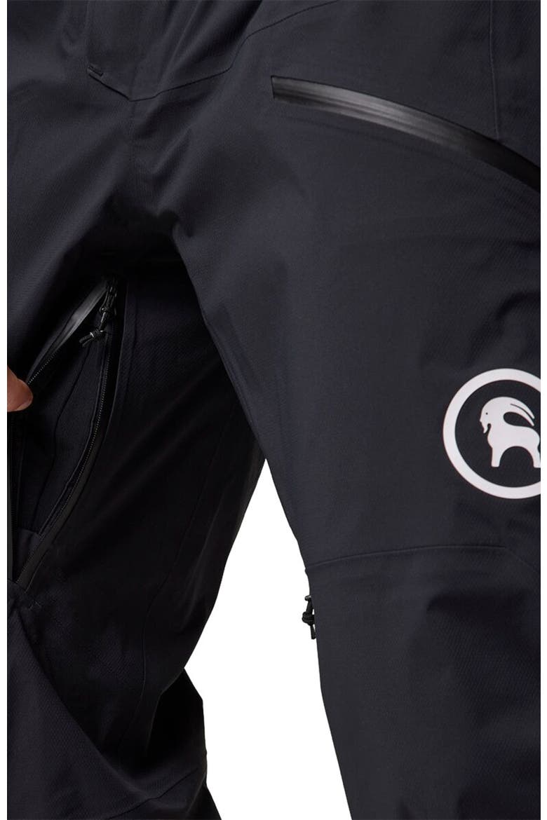 Cottonwoods Lt Xpore 3L Bibs - Men's, Alternate, color, Black