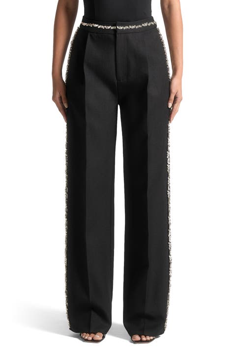 Patricia Embellished Tailored Trousers
