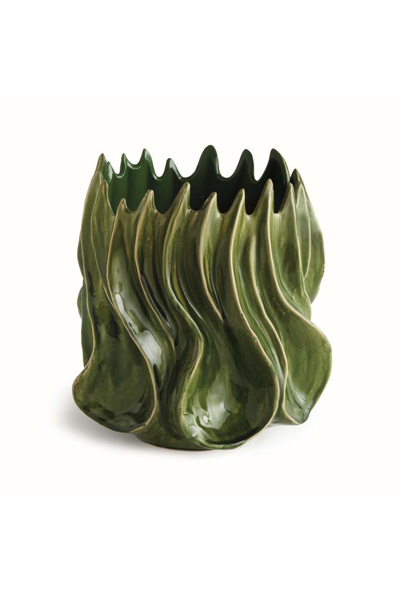Callista Vase, Main, color, Green