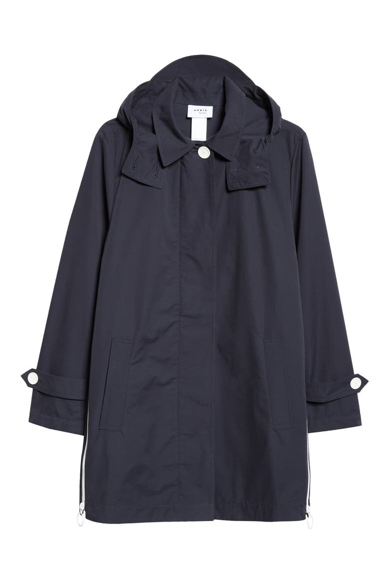 Water Repellent Fisherman Parka, Alternate, color, NAVY