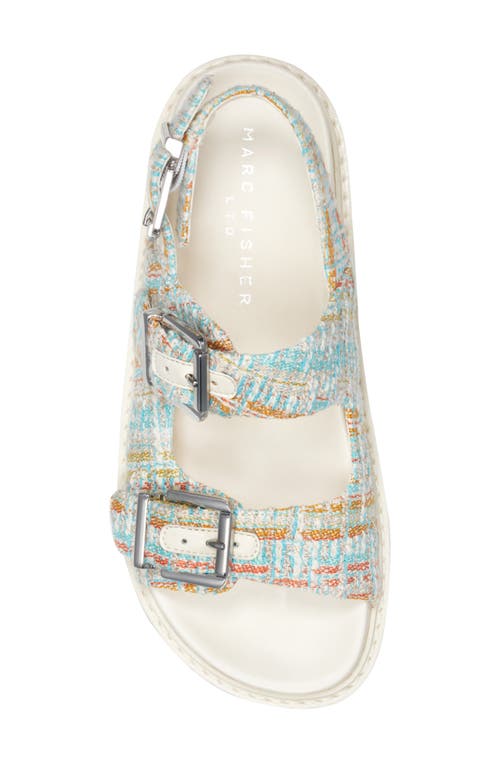 Marc Fisher Ltd Agenda Sandal In Blue