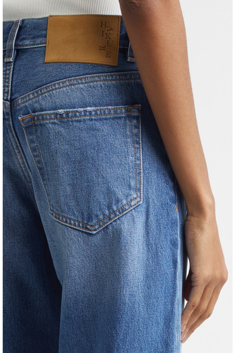 Bonnie Relaxed Straight Leg Jeans, Alternate, color, REAL BLUE