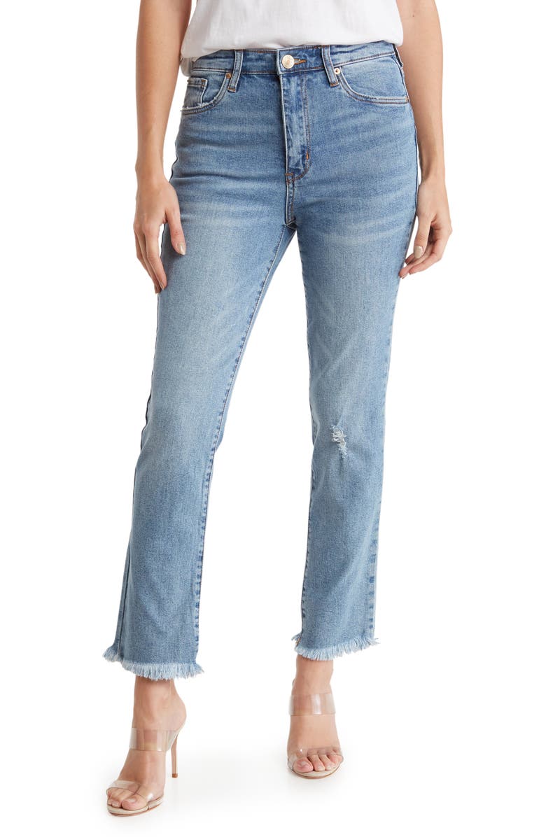 STS Blue High Waist Straight Leg Jeans, Main, color, Eastmont W/Med