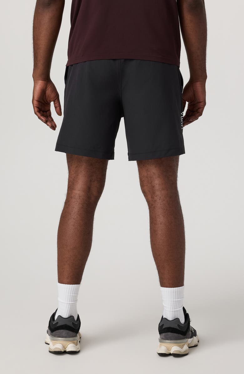 Vuori Crosscourt Shorts, Alternate, color, Black