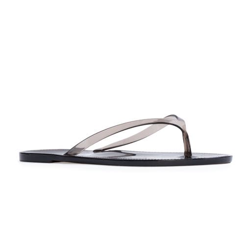 Black Suede Studio Jeli Pvc Sandals In Black
