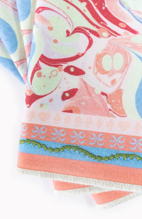 Bond & Grace Alice Marble Dinner Napkins In Orange