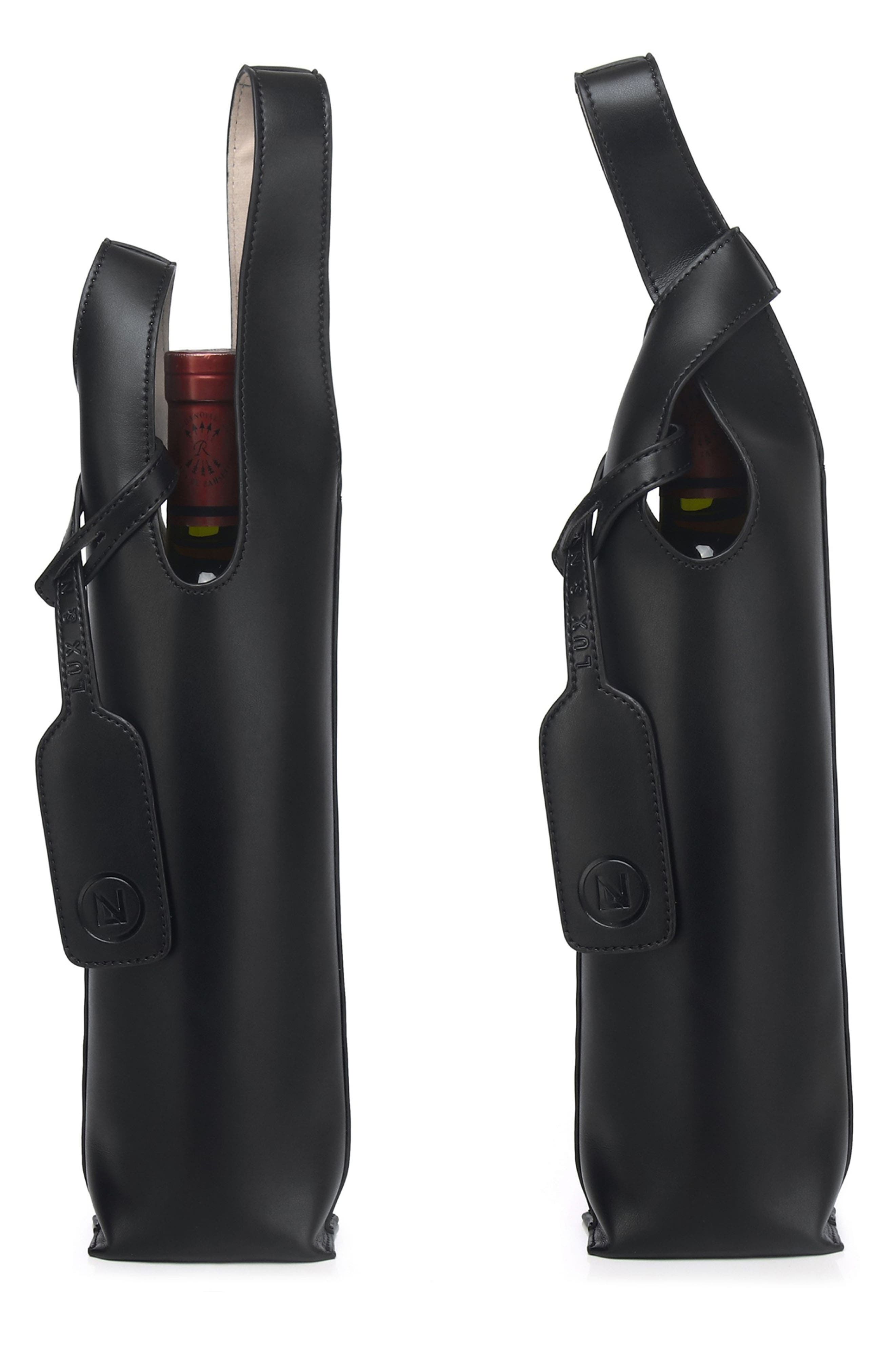Lux and Nyx 1.5-Liter Bottle Tote Bag, Alternate, color, Black