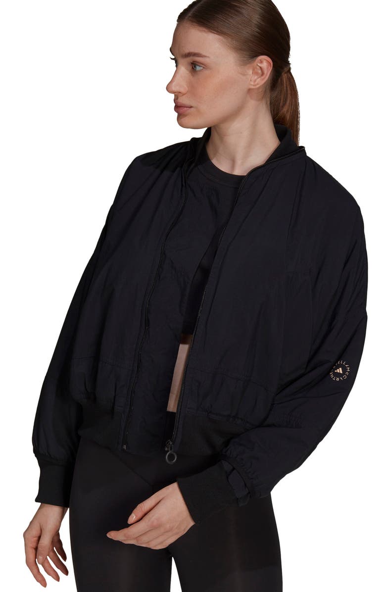 adidas by Stella McCartney Bomber Jacket, Alternate, color,
