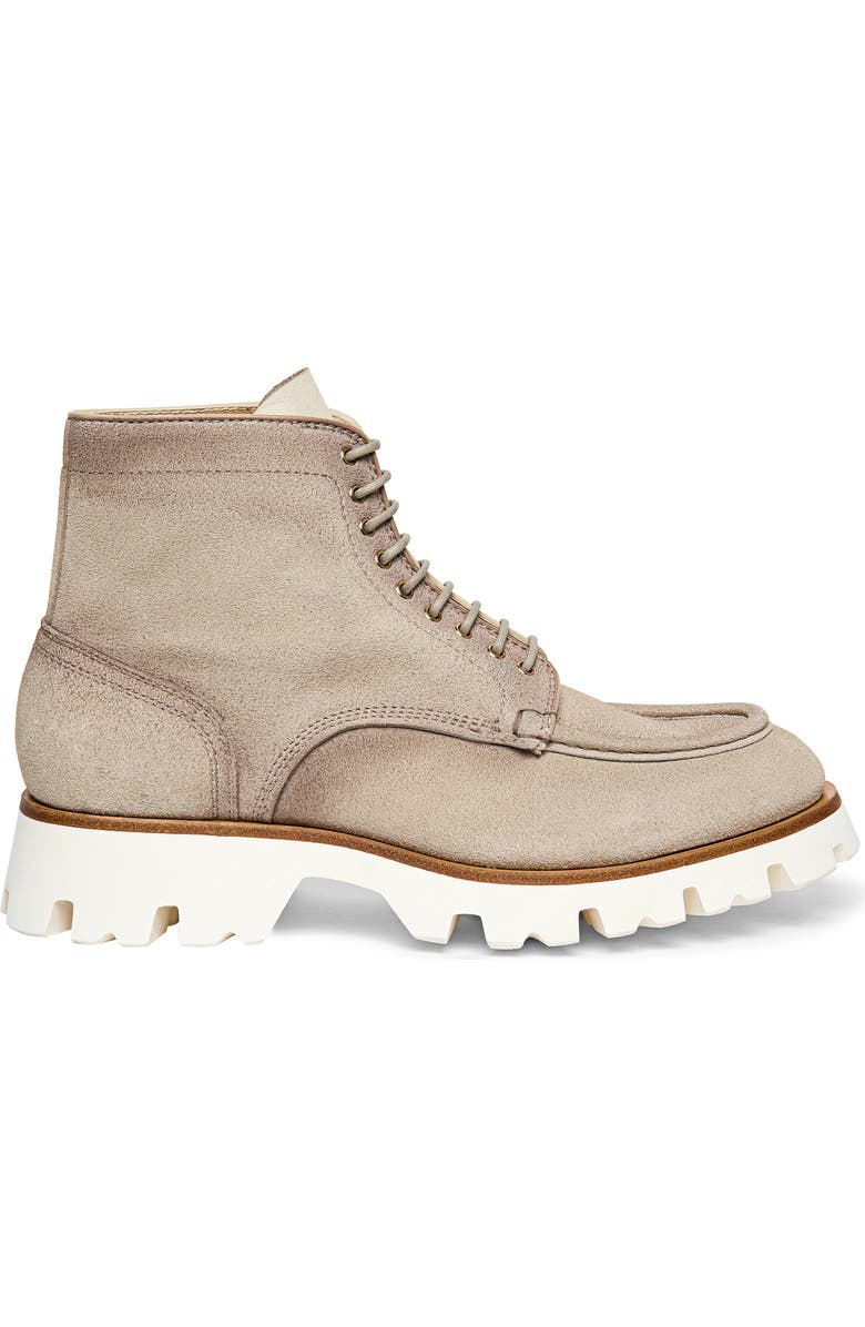 Santoni Suede Lug Boot, Alternate, color,