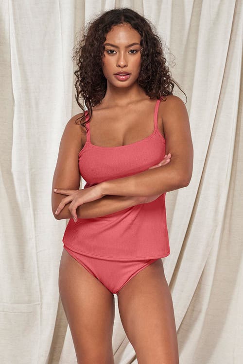 Pacifica By Sunsets Coralie Tankini In Hibiscus Tea