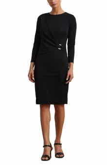 Ralph Lauren Long Sleeve Matte Jersey Dress