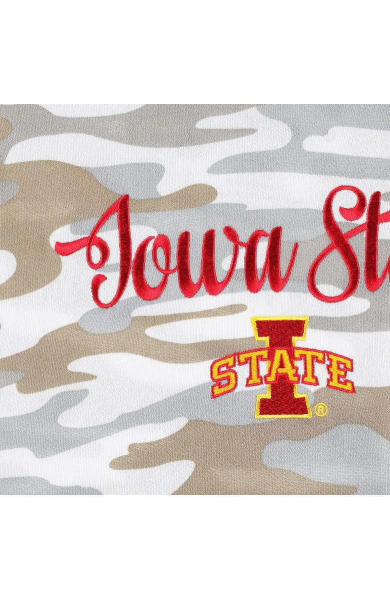 PRESSBOX Women's Pressbox Camo Iowa State Cyclones San Pablo Pullover Hoodie, Alternate, color, Camo