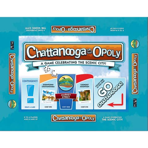 Chattanoogaopoly Monopoly Board Game