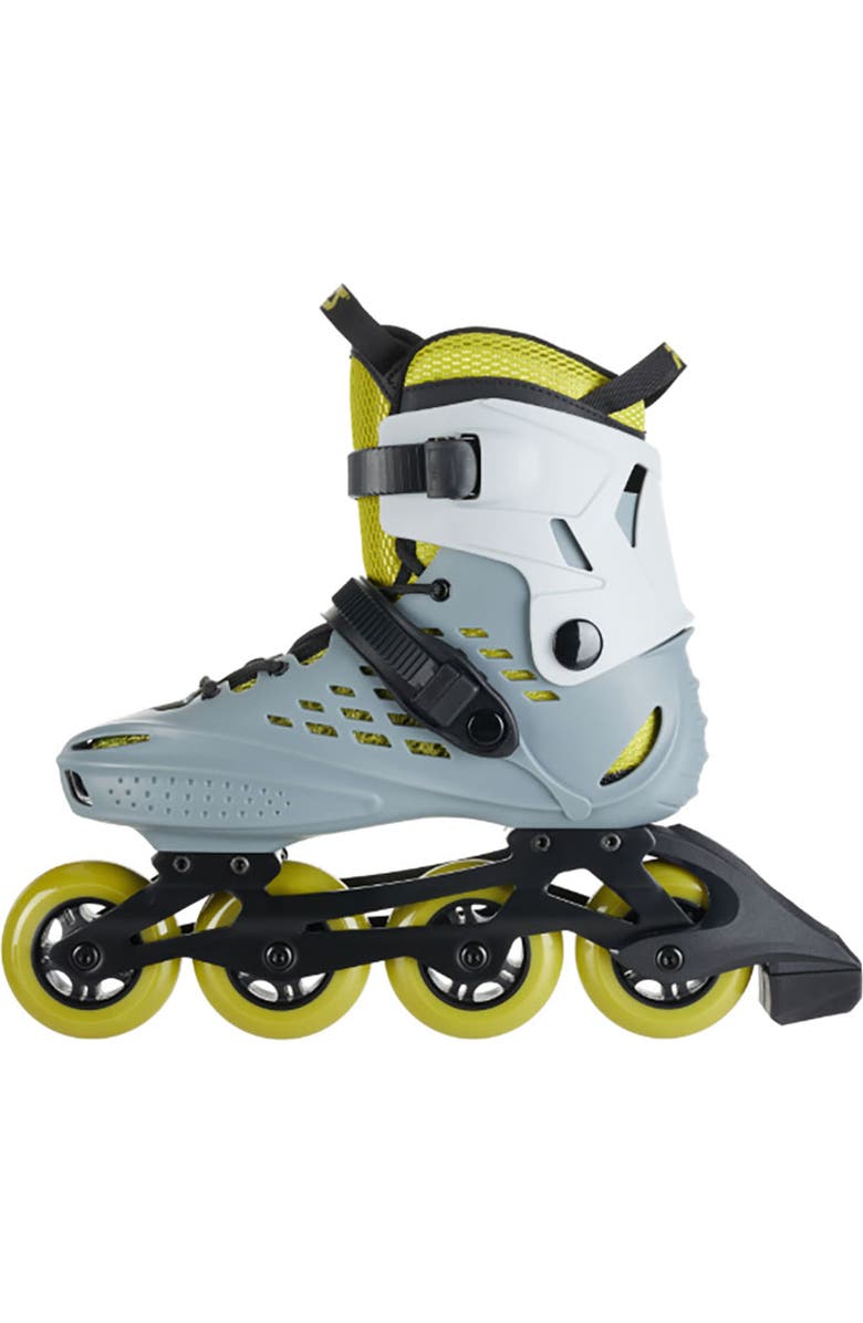 Roces Otli 84 Mens Inline Skates, Alternate, color, Grey/Mustard
