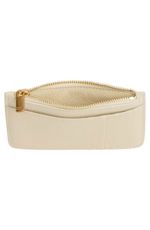 MANSUR GAVRIEL MANSUR GAVRIEL LEATHER ZIP CARD HOLDER