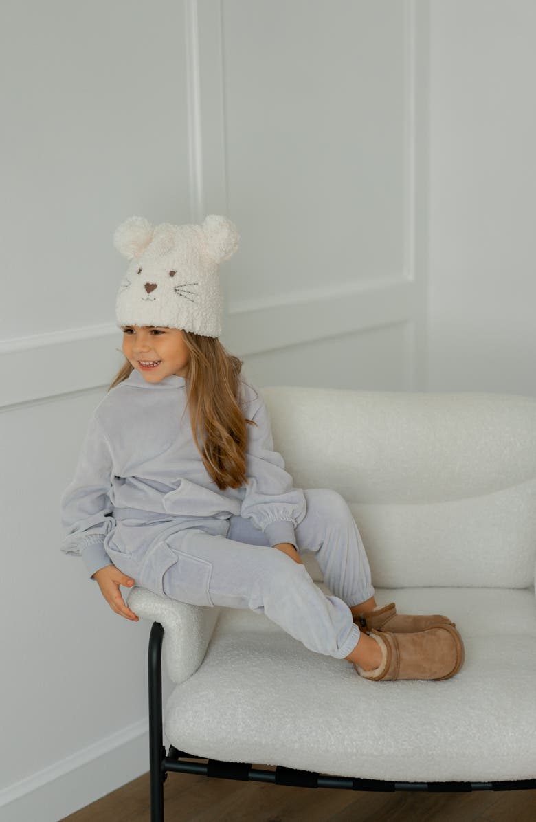 Tucker + Tate Kids' Velour Cargo Joggers, Alternate, color, Purple Petal