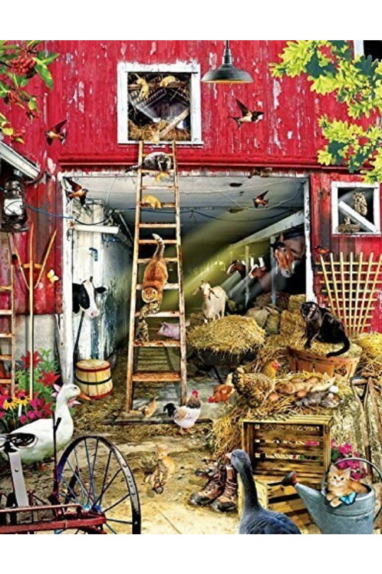 Moving Day 1000 piece Jigsaw Puzzle for Adults Large Pieces, Alternate, color, Multicolor
