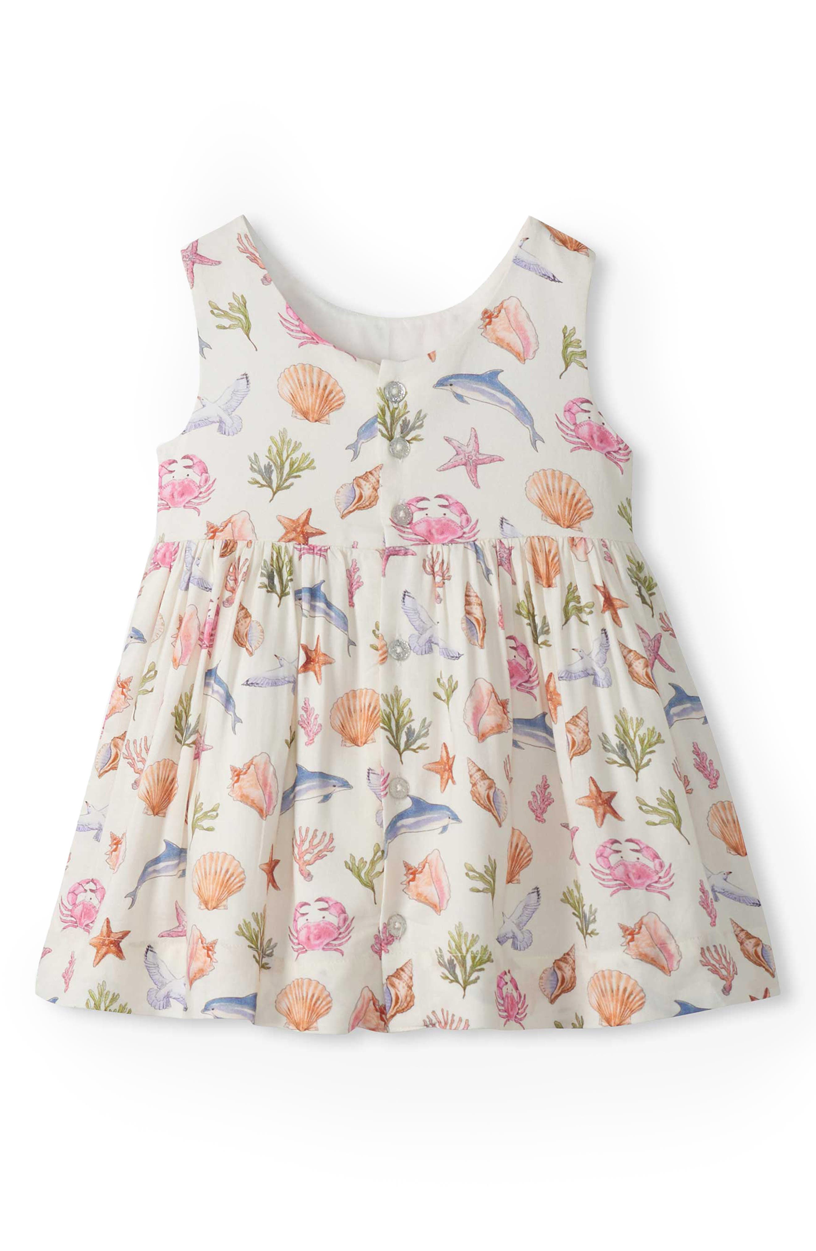 Hatley Kids' Sea Life Print Sleeveless Dress | Nordstrom