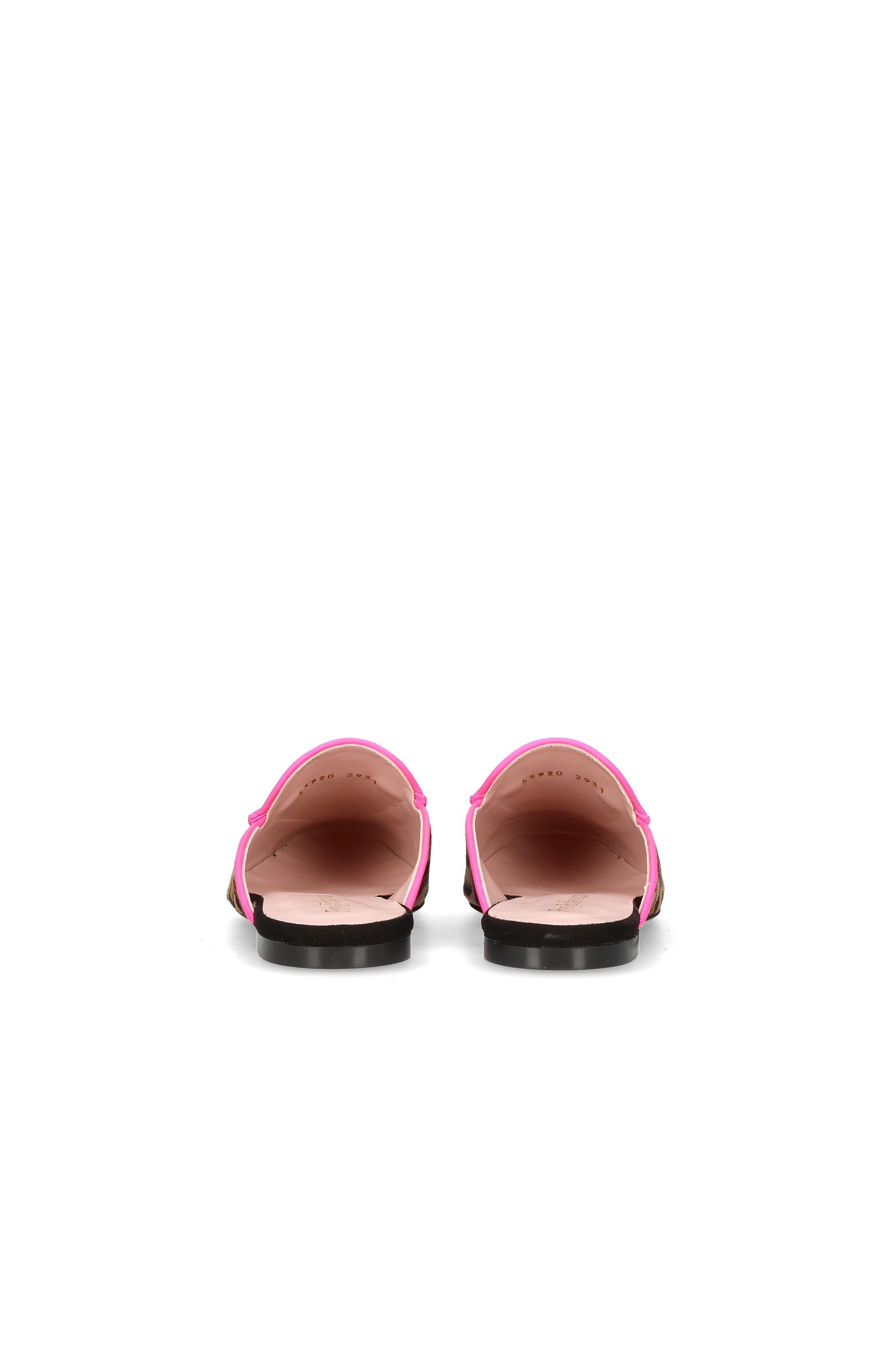 Pretty Ballerinas Round Toe Poni Loafer Slide, Alternate, color, Beige