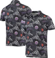 Reyn Spooner Men's Reyn Spooner Black New York Mets Performance Polo
