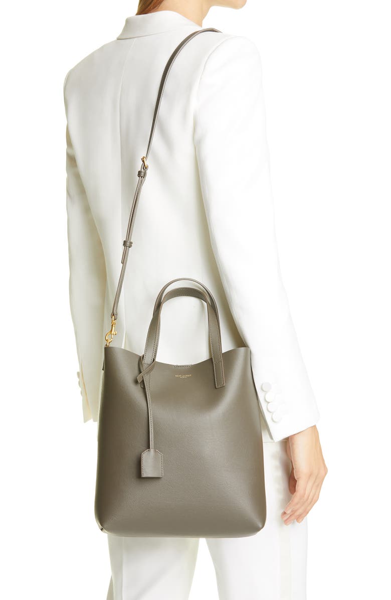 Saint Laurent Toy Leather Shopping Tote, Alternate, color,