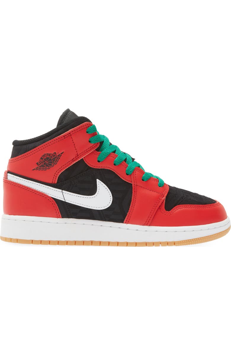 Nike Kids' Air Jordan 1 Mid SE Sneaker, Alternate, color,