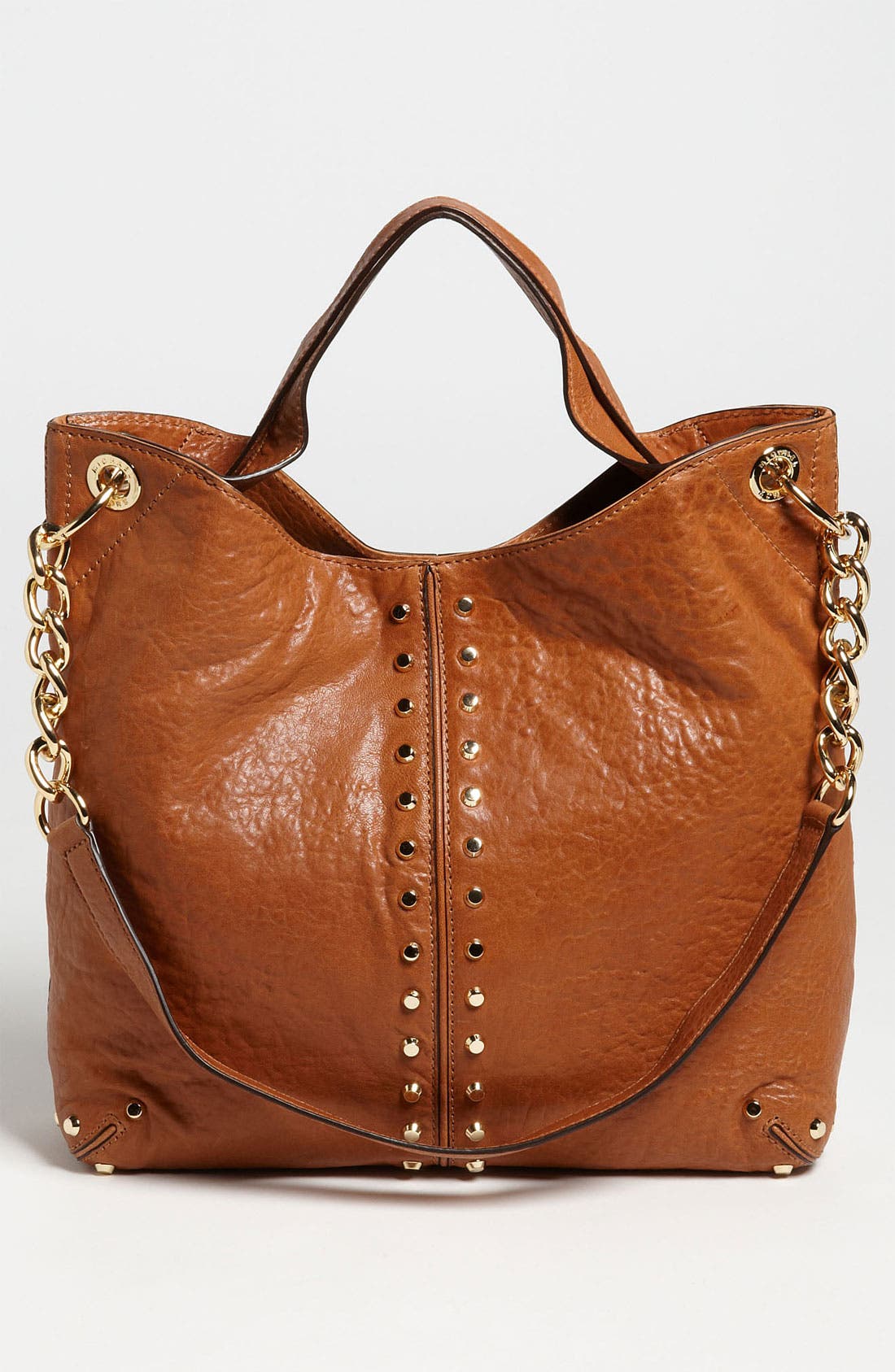 'Uptown Astor - Large' Shoulder Tote, Alternate, color, LUGGAGE