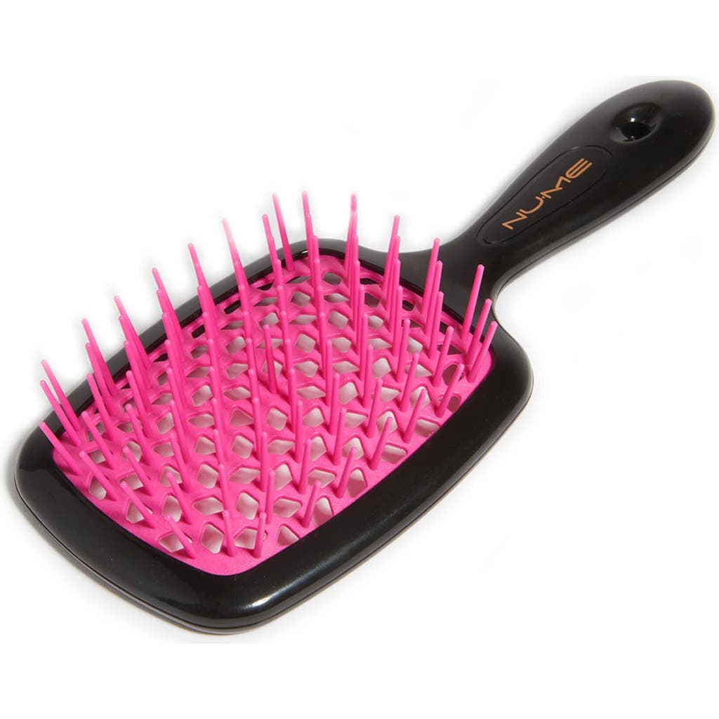 Nume Hair Massage Brush In Magenta