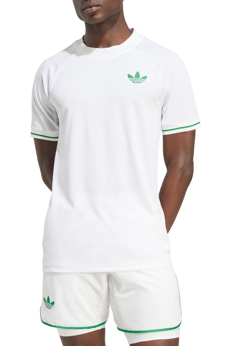 Trefoil Pro Logo T-Shirt, Main, color, WHITE