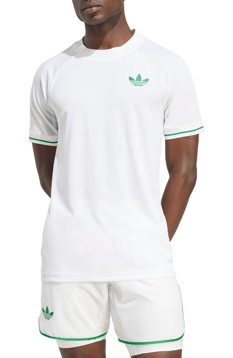 adidas Trefoil Pro Logo T-Shirt, Main, color, White