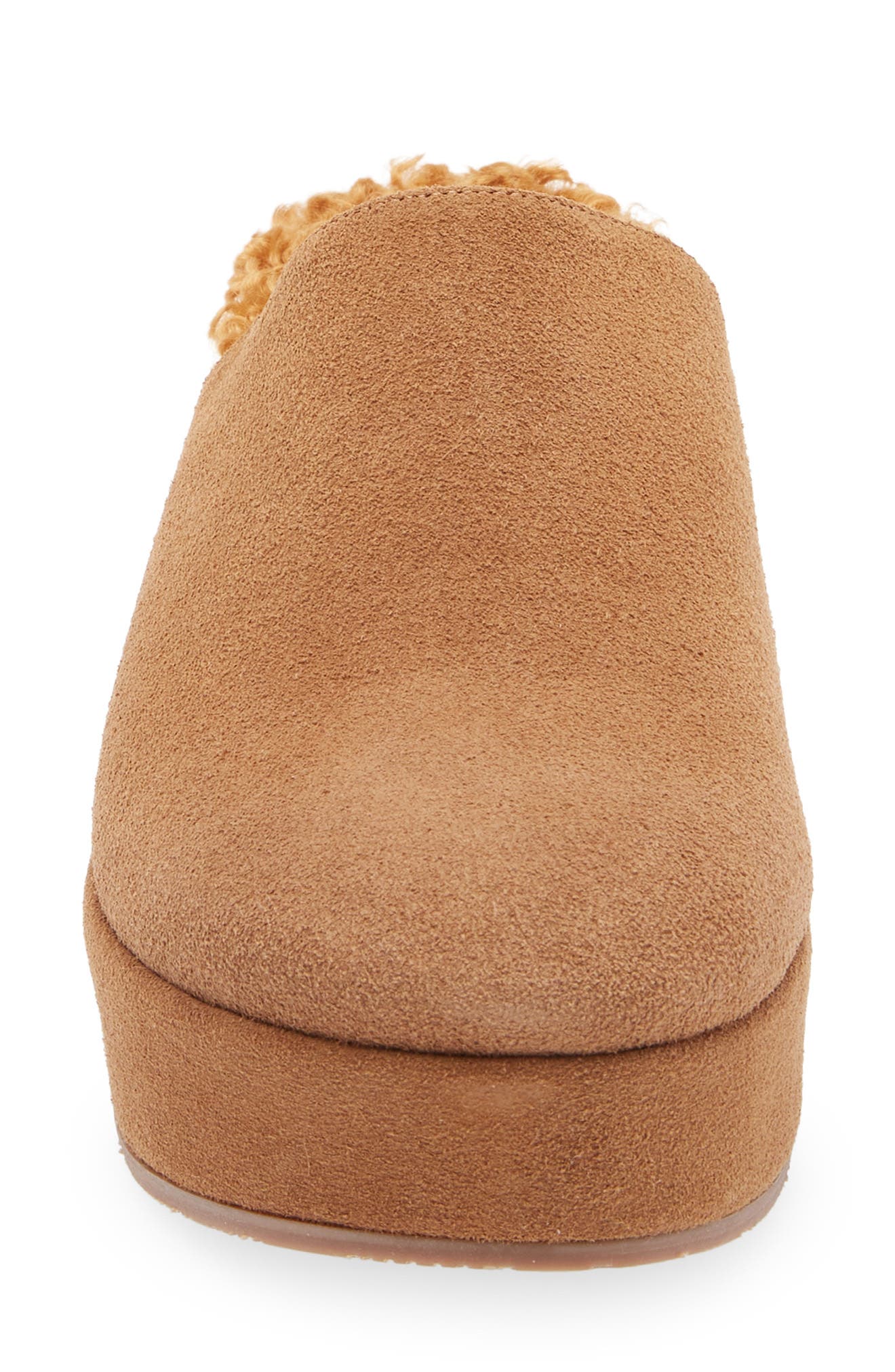 Camryn Platform Wedge Mule, Alternate, color, CLOVE SUEDE