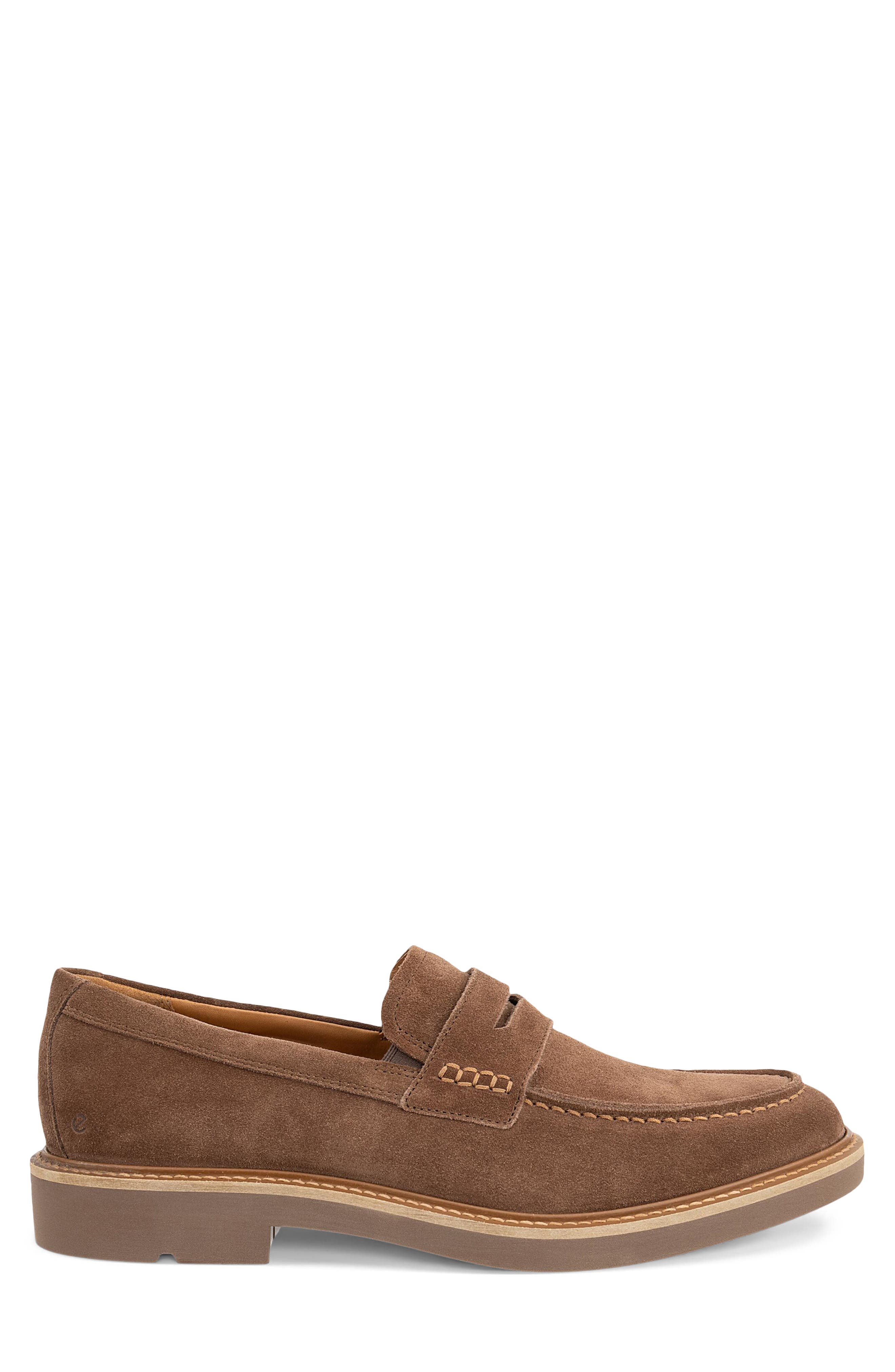 Metropole London Penny Loafer, Alternate, color, COCOA BROWN