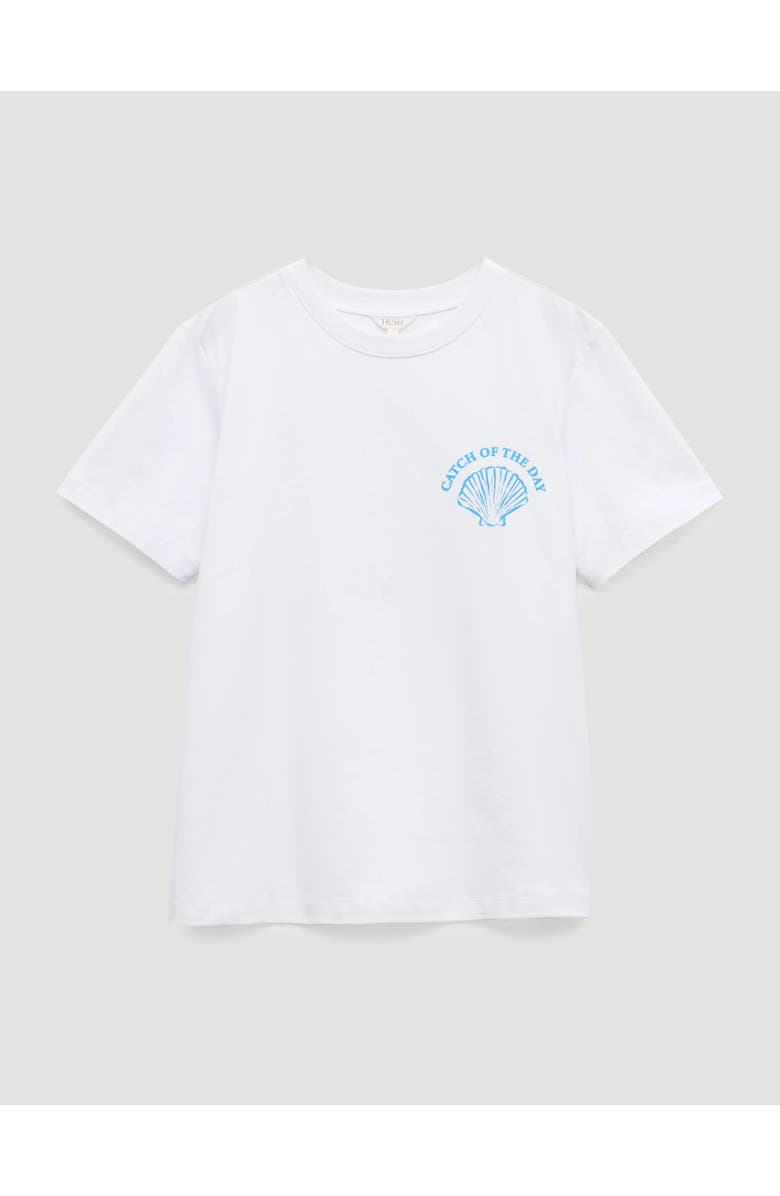 Hush Catch Of The Day Graphic T-Shirt, Alternate, color, White